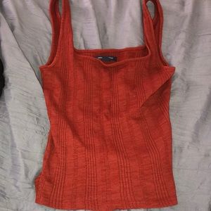 American Eagle Red Tank Top